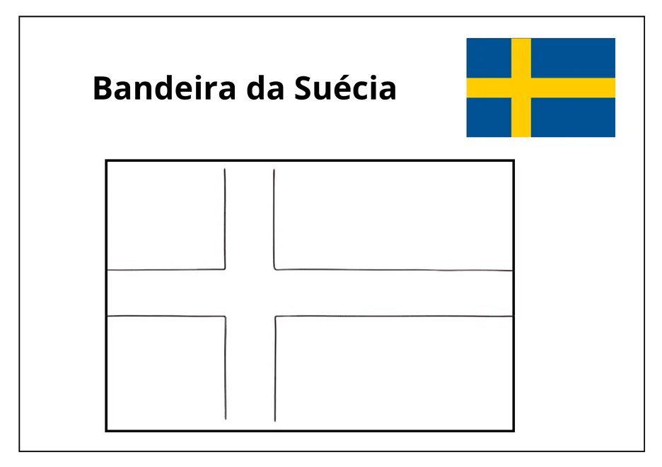 Bandeiras dos paises da copa do mundo 2026 para colorir para imprimir e colorir - imagem 43